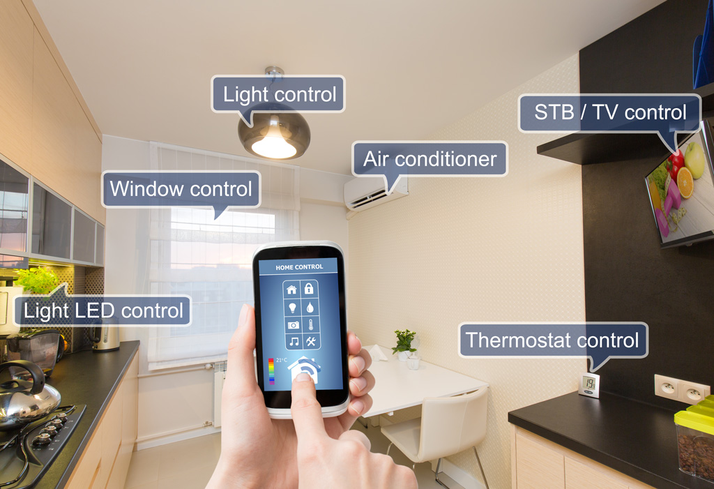 Smart home full control on phone