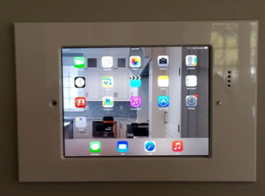 in wall iPad for complete control